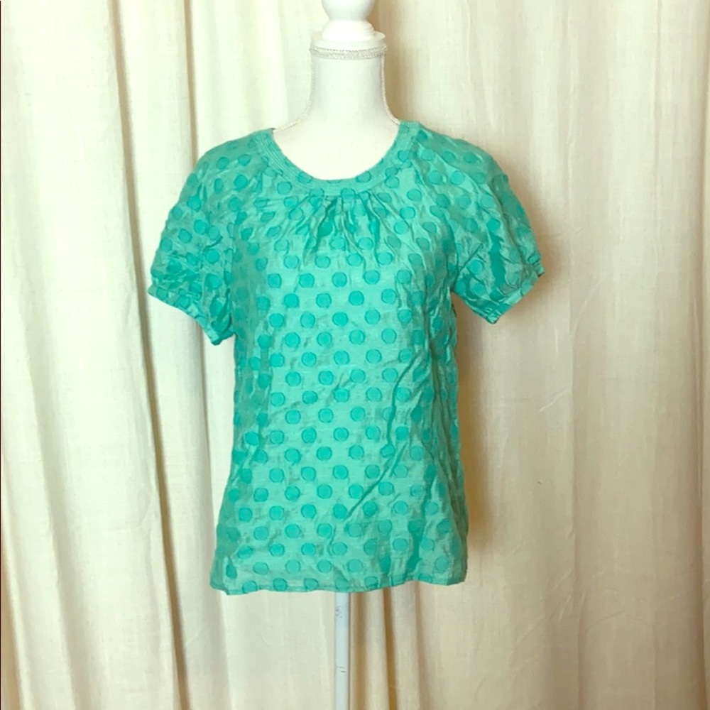 J. Crew Factory Green Top 8